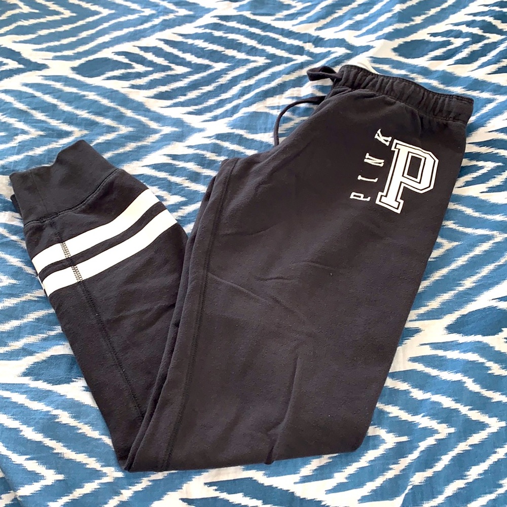 Pink Victoria’s Secret joggers